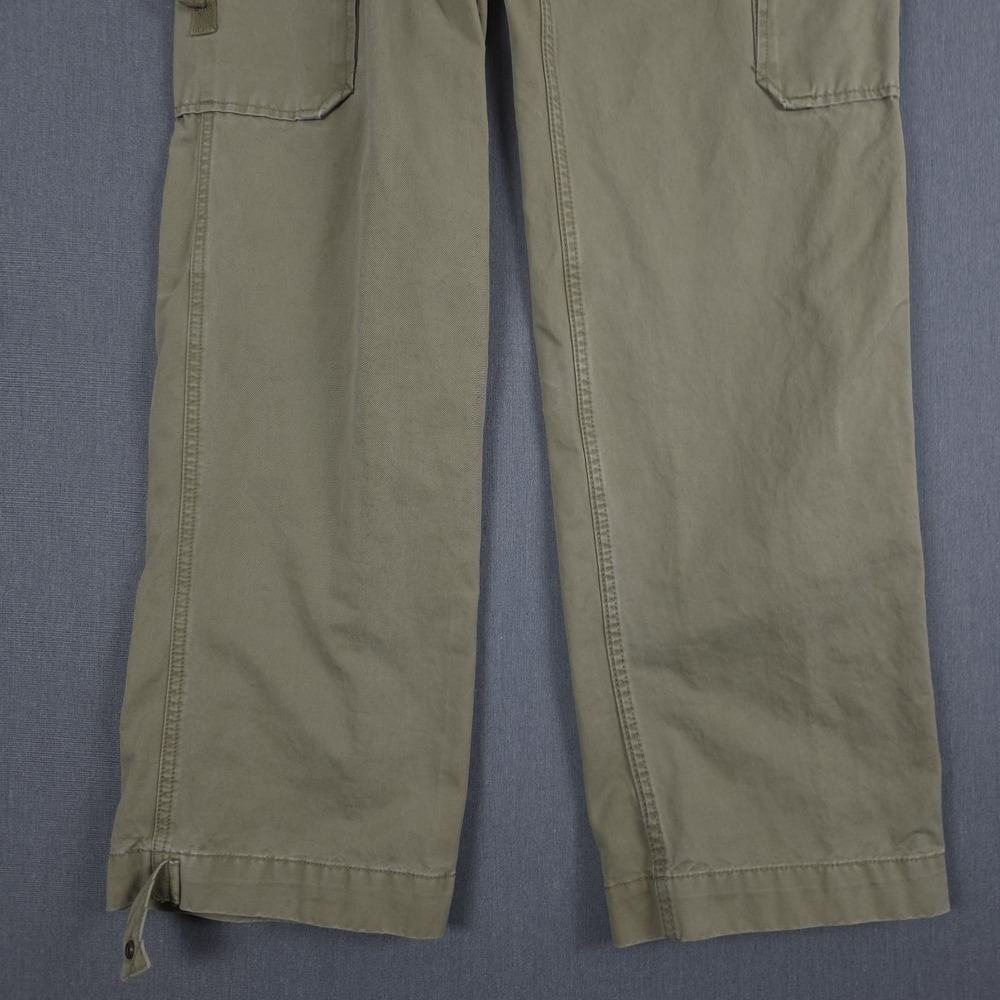Vintage Old Navy Military Cargo Pants Mens 30x32 (Fits 30x31) Green Y2K Skater - Picture 3 of 16